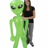 Egpull<Huge 72" inch Green Alien Inflatable - 6 Foot Blow Up Prop Birthday Party Gift - Miniature Marvels: Airplane Models & Painted Dice