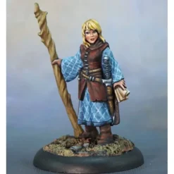Miniature<Human Druid, Asandris: Dark Heaven Legends RPR 04012 - Miniature Marvels: Airplane Models & Painted Dice