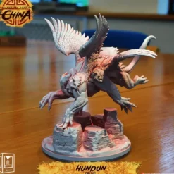 Miniature<Hundun - Miniature Marvels: Airplane Models & Painted Dice