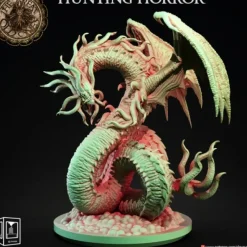 Miniature<Hunting Horror - Miniature Marvels: Airplane Models & Painted Dice