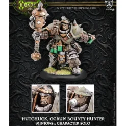 Miniature<Hutchuck, Ogrun Bounty Hunter: Minions - Solo PIP 75063 - Miniature Marvels: Airplane Models & Painted Dice