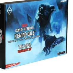 Miniature<Icewind Dale: Rime of the Frostmaiden - The Lodge Papercraft Set: D&D Icons of the Realms WZK 96048 - Miniature Marvels: Airplane Models & Painted Dice
