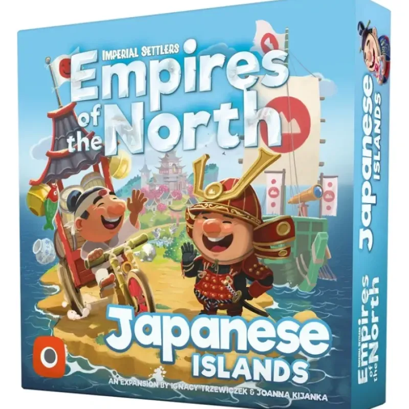Board Game<Imperial Settlers: Empires of the North - Japanese Islands Expansion PLG 1232 - Miniature Marvels: Airplane Models & Painted Dice