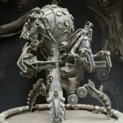 Miniature<Imperium Form Queen - Miniature Marvels: Airplane Models & Painted Dice