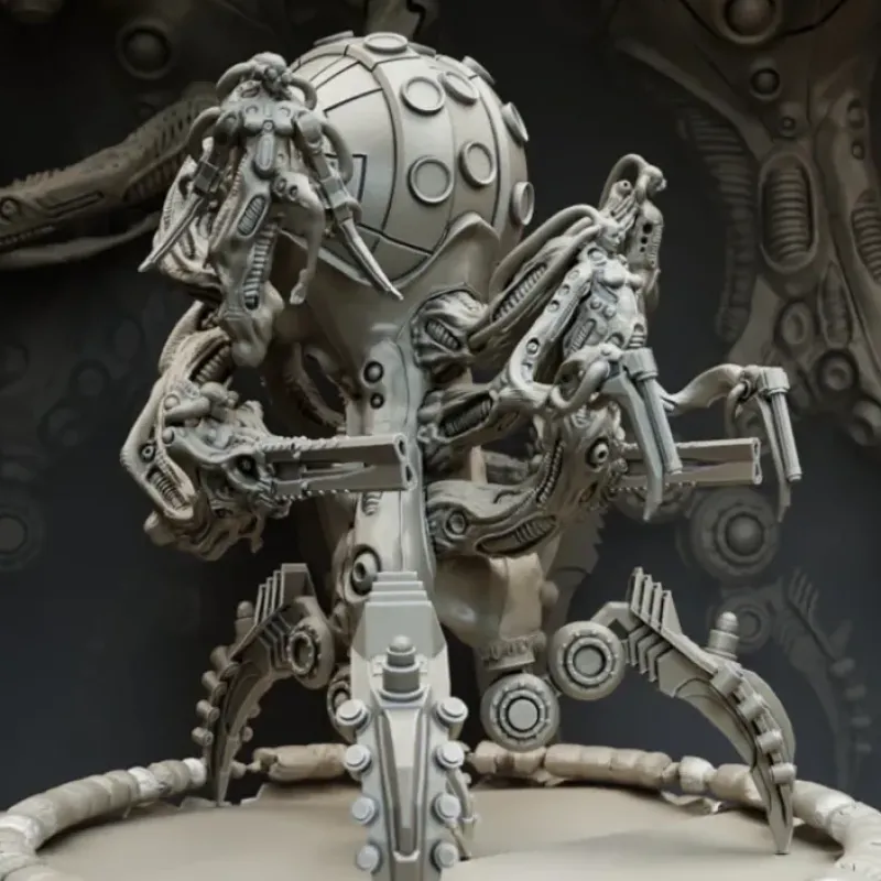 Miniature<Imperium Form Queen - Miniature Marvels: Airplane Models & Painted Dice