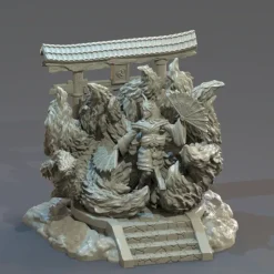 Miniature<Inari - Miniature Marvels: Airplane Models & Painted Dice