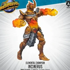 Miniature<Incinerus: Elemental Champions - Monster PIP 51080 - Miniature Marvels: Airplane Models & Painted Dice
