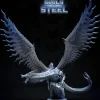 Miniature<Inconel Dragon - Miniature Marvels: Airplane Models & Painted Dice