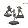Miniature<Infinity: Dire Foes Mission Pack 2 - Fleeting Alliance CVB 280003-0443 - Miniature Marvels: Airplane Models & Painted Dice