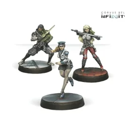 Miniature<Infinity: Dire Foes Mission Pack 2 - Fleeting Alliance CVB 280003-0443 - Miniature Marvels: Airplane Models & Painted Dice