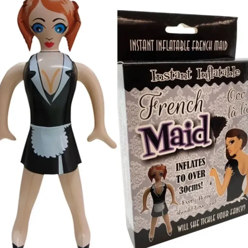 Egpull<Inflatable Blow Up French Maid - Every Man needs! ~ Funny Gag Joke Novelty Gift - Miniature Marvels: Airplane Models & Painted Dice
