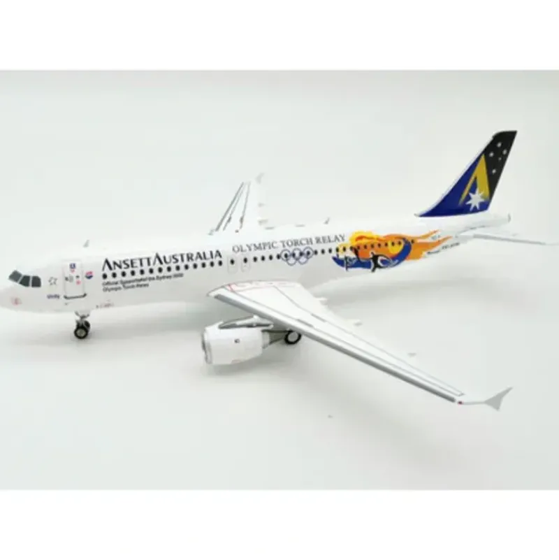 Airplane Model*InFlight 200 IF3200318B 1:200 A320-200 Ansett Australia VH-HYN "Olympic Torch Relay" - Miniature Marvels: Airplane Models & Painted Dice