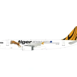 Airplane Model*InFlight 200 IF320TT0721 1:200 A320-200 Tiger Airways VH-VNC - Miniature Marvels: Airplane Models & Painted Dice