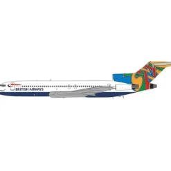 Airplane Model*InFlight IF722045 1:200 British Airways Boeing 727-200 ZS-NZV - Miniature Marvels: Airplane Models & Painted Dice