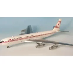 Airplane Model*InFlight IF70041 1:200 THY Cargo Turkish Airlines Boeing 707-320 TC-JCC - Miniature Marvels: Airplane Models & Painted Dice