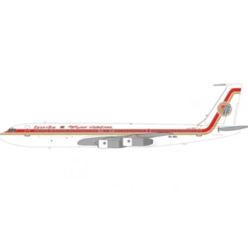 Airplane Model*InFlight IF7070312A 1:200 Egypt Air Boeing 707-300 SU-AOU - Miniature Marvels: Airplane Models & Painted Dice