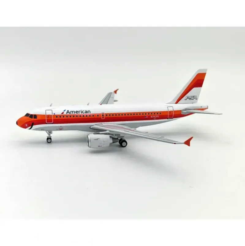 Airplane Model*InFlight IF319AA742 1:200 American Airlines (PSA) A319-112 N742PS - Miniature Marvels: Airplane Models & Painted Dice
