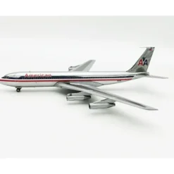 Airplane Model**InFlight IF707AA1221P 1:200 American Airlines Boeing 707-300 - Miniature Marvels: Airplane Models & Painted Dice