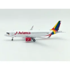 Airplane Model*Inflight IF320AV1223 1:200 Avianca Rainbow Airbus A320 N724AV - Miniature Marvels: Airplane Models & Painted Dice