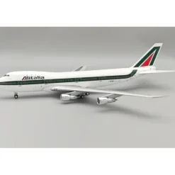 Airplane Model*Inflight IF742AZ0324 1:200 Alitalia Boeing 747-243B I-DEMU - Miniature Marvels: Airplane Models & Painted Dice