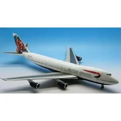 Airplane Model*Inflight IF7420413C 1:200 British Airways Boeing 747-200 G-BDXK - Miniature Marvels: Airplane Models & Painted Dice
