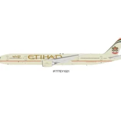 Airplane Model**InFlight IF777EY1021 1:200 Etihad Boeing 777-300ER A6-ETA - Miniature Marvels: Airplane Models & Painted Dice
