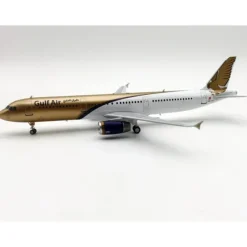 Airplane Model*Inflight IF321GF0223 1:200 Gulf Air Airbus A321-231 - Miniature Marvels: Airplane Models & Painted Dice