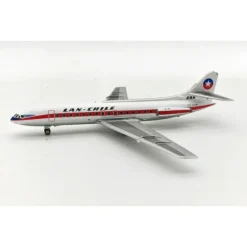 Airplane Model*InFlight200 IF210LA1023P Lan Chile Caravelle CC-CCP Polished - Miniature Marvels: Airplane Models & Painted Dice