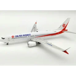 Airplane Model*InFlight IF737MAXBK01 1:200 Okair Boeing 737 Max 8 B-I485 - Miniature Marvels: Airplane Models & Painted Dice