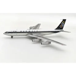 Airplane Model*Inflight IF707OA0723P 1:200 Olympic Boeing 707-384B - Miniature Marvels: Airplane Models & Painted Dice