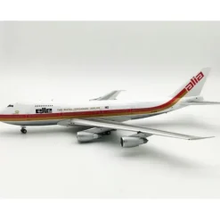 Airplane Model*InFlight IF742RJ1218P 1:200 Elle The Royal Jordanian Airline Boeing 747-200 - Miniature Marvels: Airplane Models & Painted Dice