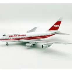 Airplane Model**Inflight IF747SPTW1221 1:200 TWA Boeing 747SP - Miniature Marvels: Airplane Models & Painted Dice