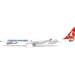 Airplane Model*InFlight IF333TK0918 1:200 Airbus A330-300 Turkish Airlines TC-LNC "300th Aircraft" - Miniature Marvels: Airplane Models & Painted Dice