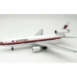 Airplane Model**Inflight IF101UA0819 1:200 United McDonnell Douglas DC-10 N1812U - Miniature Marvels: Airplane Models & Painted Dice