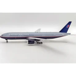 Airplane Model*InFlight200 IF772UA1123 United Grey Top 777-200 N786UA - Miniature Marvels: Airplane Models & Painted Dice