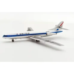Airplane Model*InFlight200 IF210UA1220 United Sud SE-210 Caravelle VI-RN1006U - Miniature Marvels: Airplane Models & Painted Dice