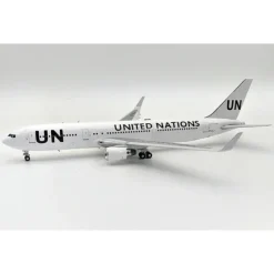 Airplane Model*Inflight IF763-UN-ALJ 1:200 United Nations Boeing 767-300 - Miniature Marvels: Airplane Models & Painted Dice