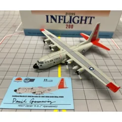Airplane Model*InFlight200 IF130USAF095 1:200 USAF LC-130H Hercules (L-382) 92-1095 "A to Z" Exclusive Signature Edition of 130pcs - Miniature Marvels: Airplane Models & Painted Dice