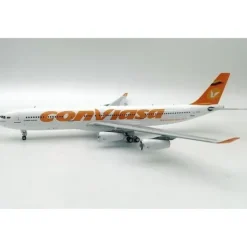 Airplane Model**Inflight IF343VO0522 1:200 Conviasa Airbus A340-200 YV3507 - Miniature Marvels: Airplane Models & Painted Dice