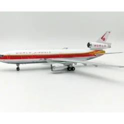 Airplane Model*Inflight IF103WA1123P 1:200 World Airways DC-10-30CFN108WA - Miniature Marvels: Airplane Models & Painted Dice