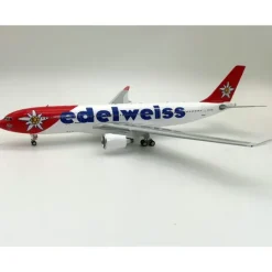 Airplane Model*Inflight IF332WK0623 1:200 Edelweiss Air Airbus A330-223 - Miniature Marvels: Airplane Models & Painted Dice