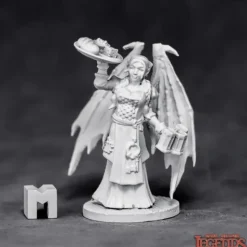 Miniature<Innkeeper Sophie: Dark Heaven Legends RPR 03886 - Miniature Marvels: Airplane Models & Painted Dice