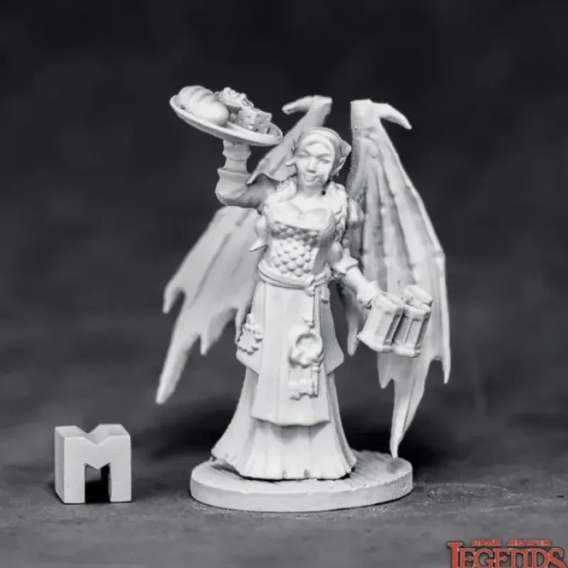 Miniature<Innkeeper Sophie: Dark Heaven Legends RPR 03886 - Miniature Marvels: Airplane Models & Painted Dice