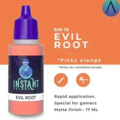 Paint<Instant Colors: Evil Root S75 SIN-19 - Miniature Marvels: Airplane Models & Painted Dice