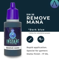 Paint<Instant Colors: Remove Mana S75 SIN-26 - Miniature Marvels: Airplane Models & Painted Dice