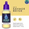 Paint<Instant Colors: Savage Beige S75 SIN-41 - Miniature Marvels: Airplane Models & Painted Dice