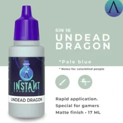 Paint<Instant Colors: Undead Dragon S75 SIN-16 - Miniature Marvels: Airplane Models & Painted Dice