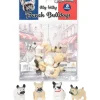 Egpull<Itty Bitty French Bulldogs (Bag of 8) - Tiny Cute Dog Figurines - Archie McPhee - Miniature Marvels: Airplane Models & Painted Dice