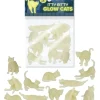 Egpull<Itty Bitty Glow in Dark Cats (Bag of 12) - Crafts & Art Figurine - Archie McPhee - Miniature Marvels: Airplane Models & Painted Dice