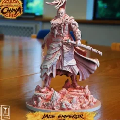 Miniature<Jade Emporer - Miniature Marvels: Airplane Models & Painted Dice